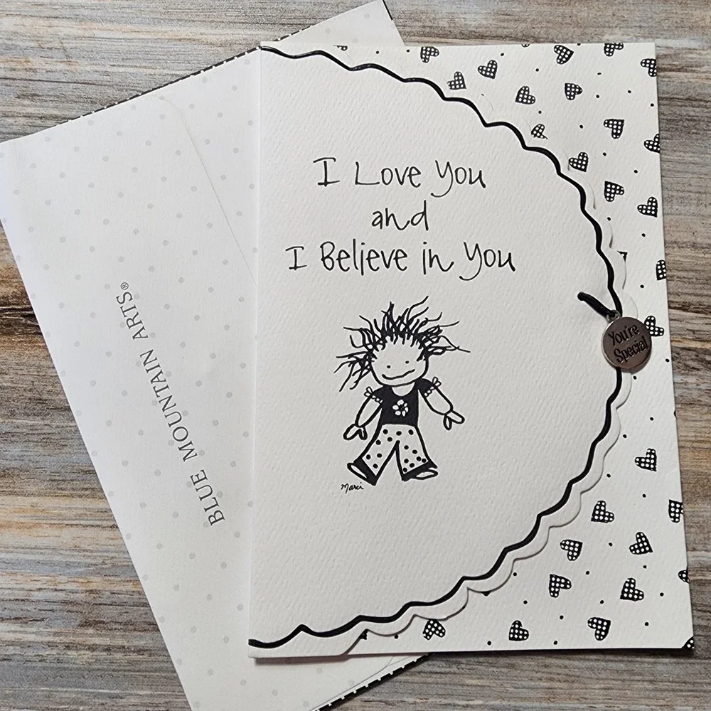Blue Mountain Arts Marci Greeting Card I Love You I Believe in You With Charm